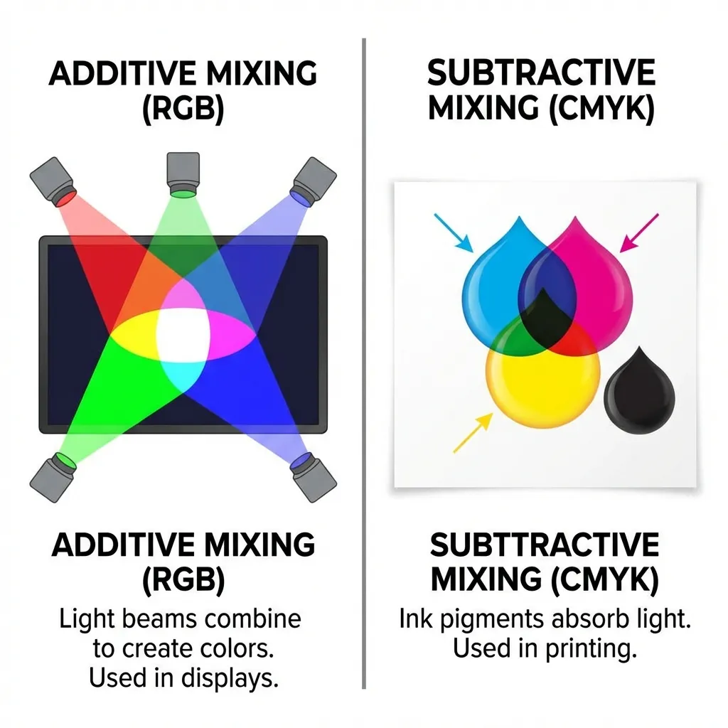 Cmyk Vs Rgb When To Use Each Overview