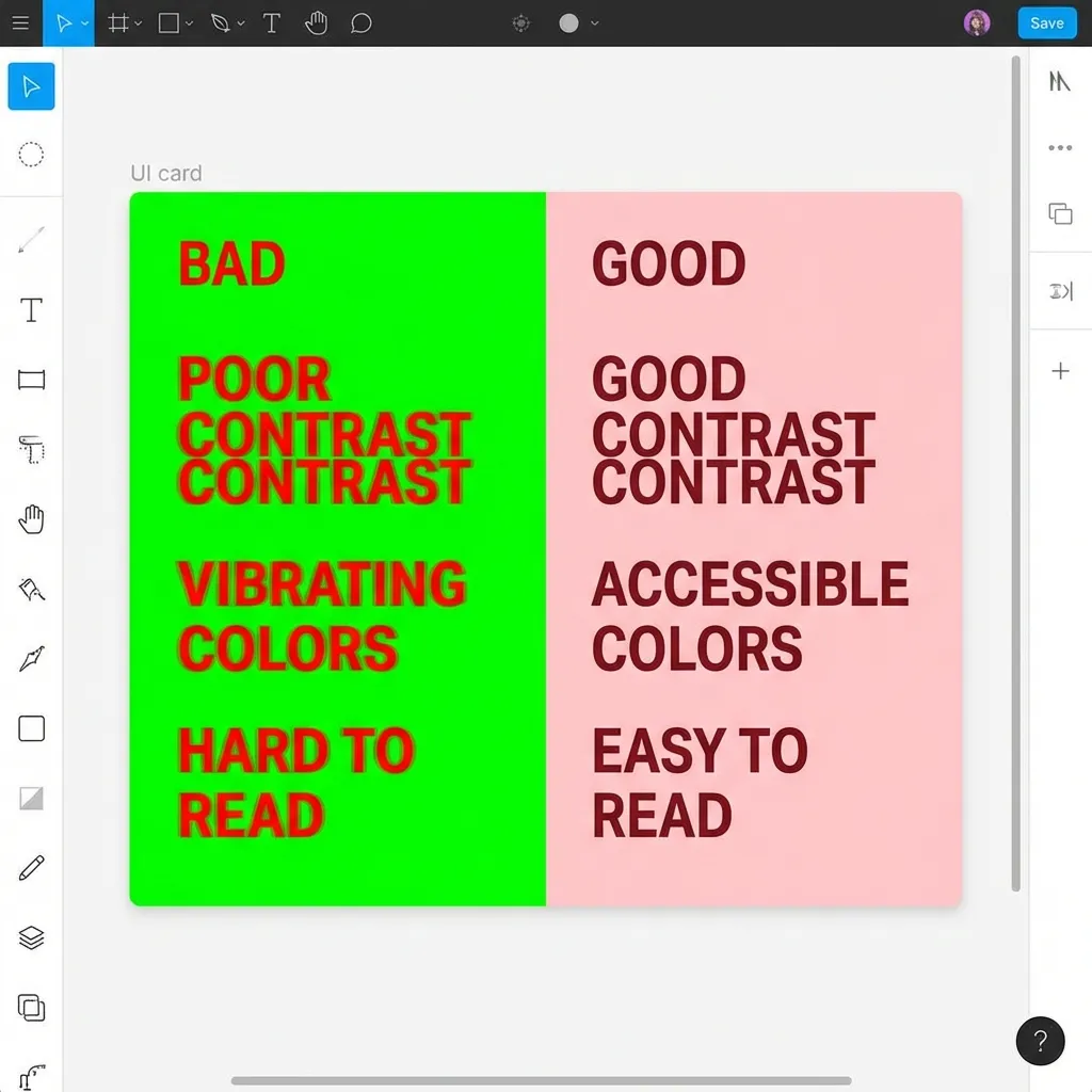 Common Color Code Mistakes To Avoid UI Example