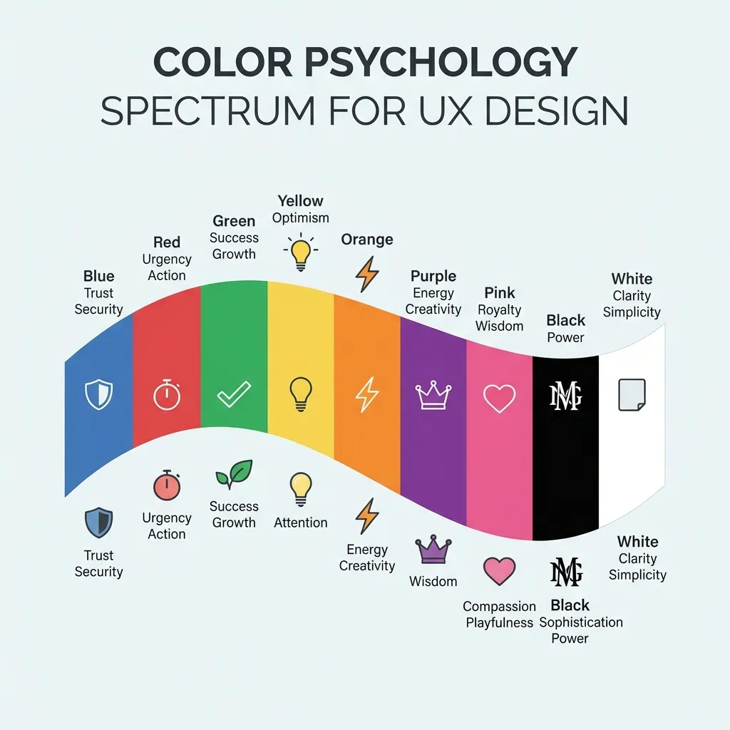 How Colors Affect User Experience Spectrum