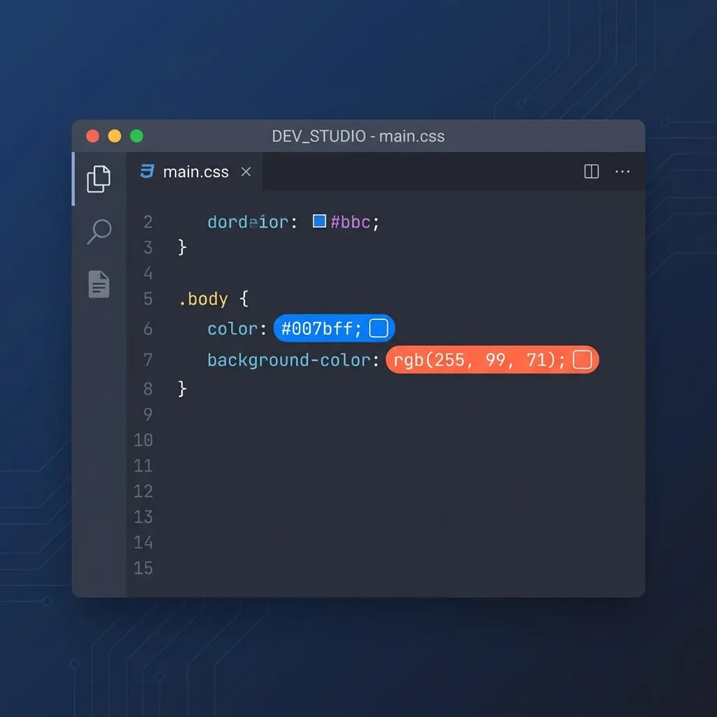 How To Convert Hex To Rgb Colors UI Example