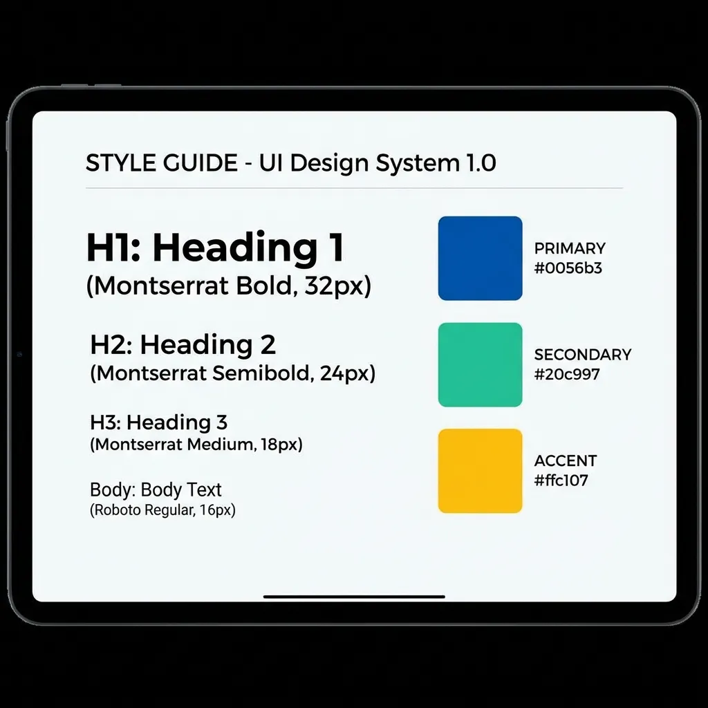 How Web Designers Choose Color Palettes UI Example