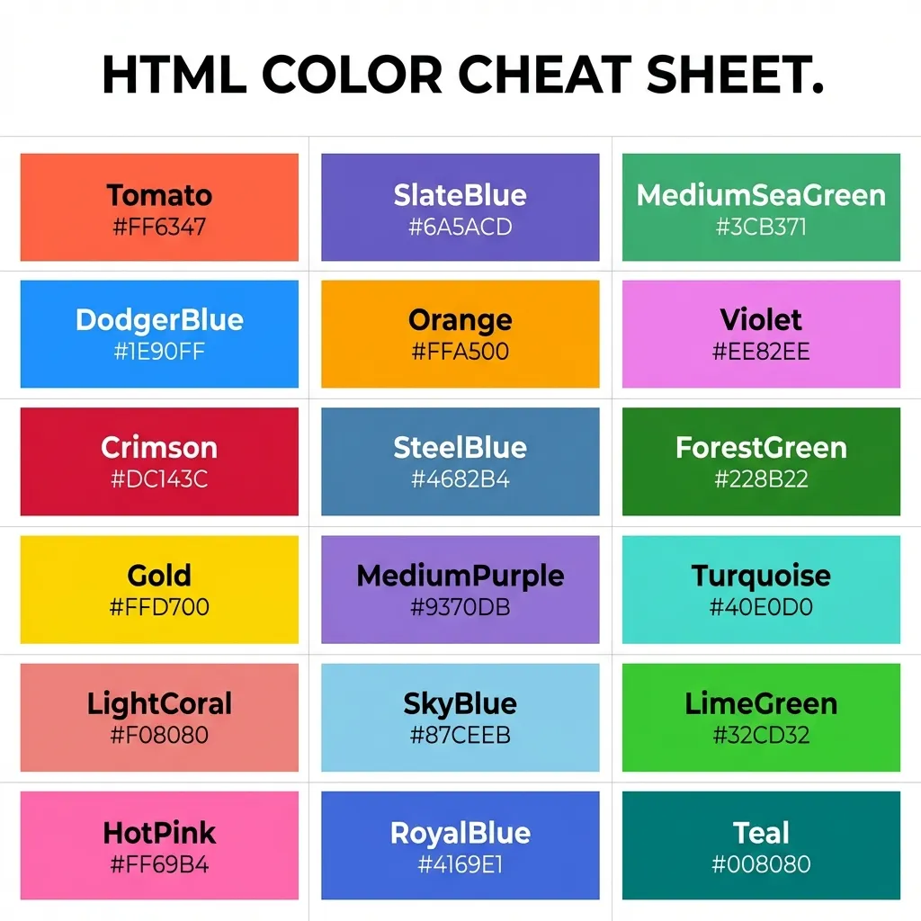 Html Color Codes Explained Beginners Spectrum