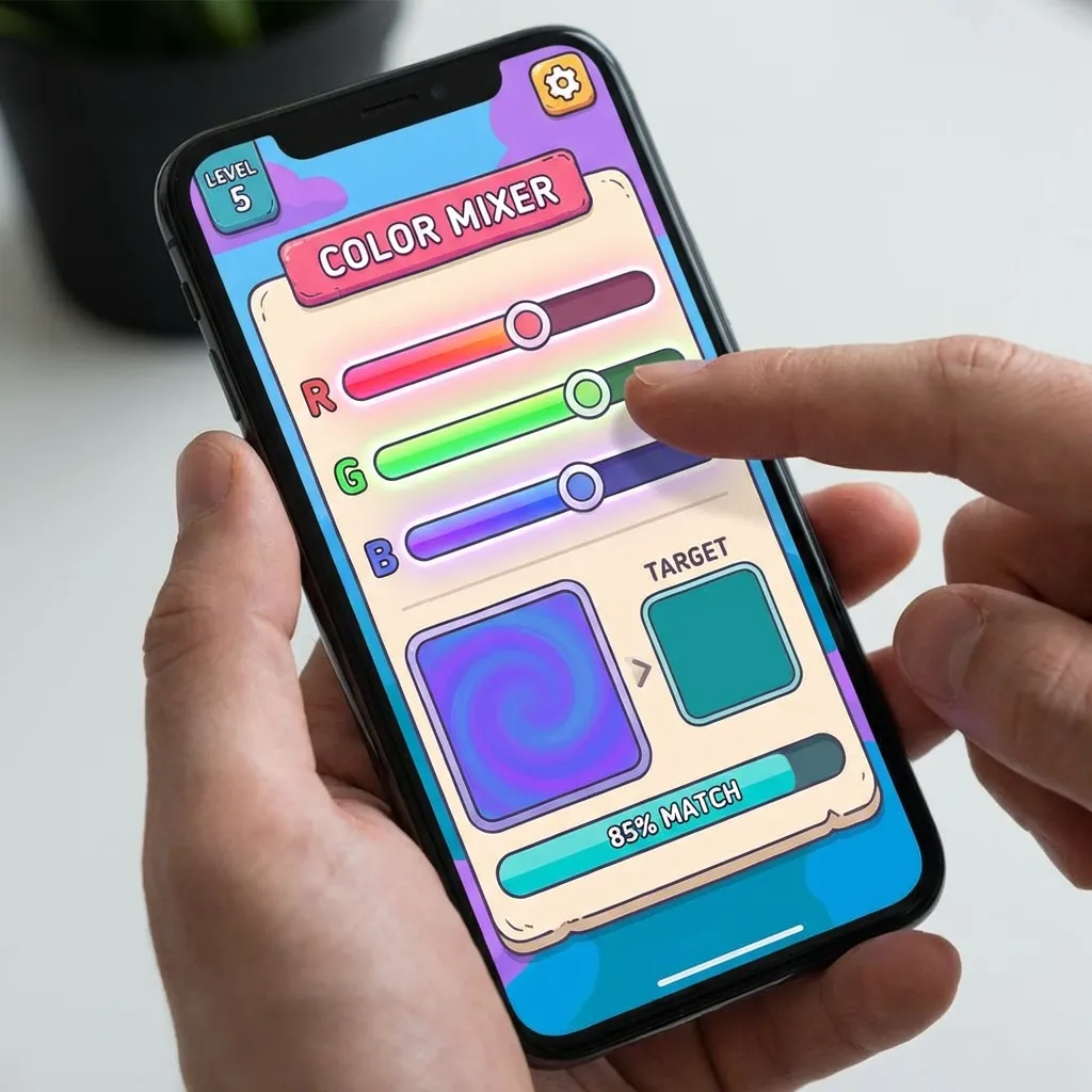What Is A Color Mixer UI Example